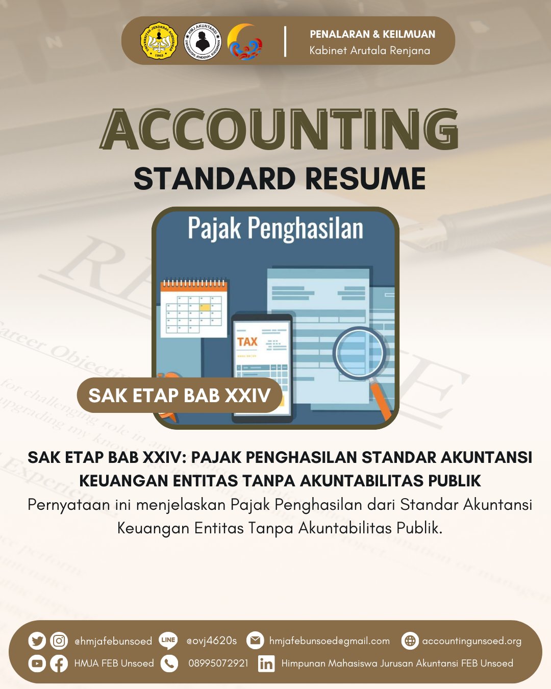 SAK ETAP BAB XXIV: PAJAK PENGHASILAN STANDAR AKUNTANSI KEUANGAN ENTITAS TANPA AKUNTABILITAS PUBLIK
