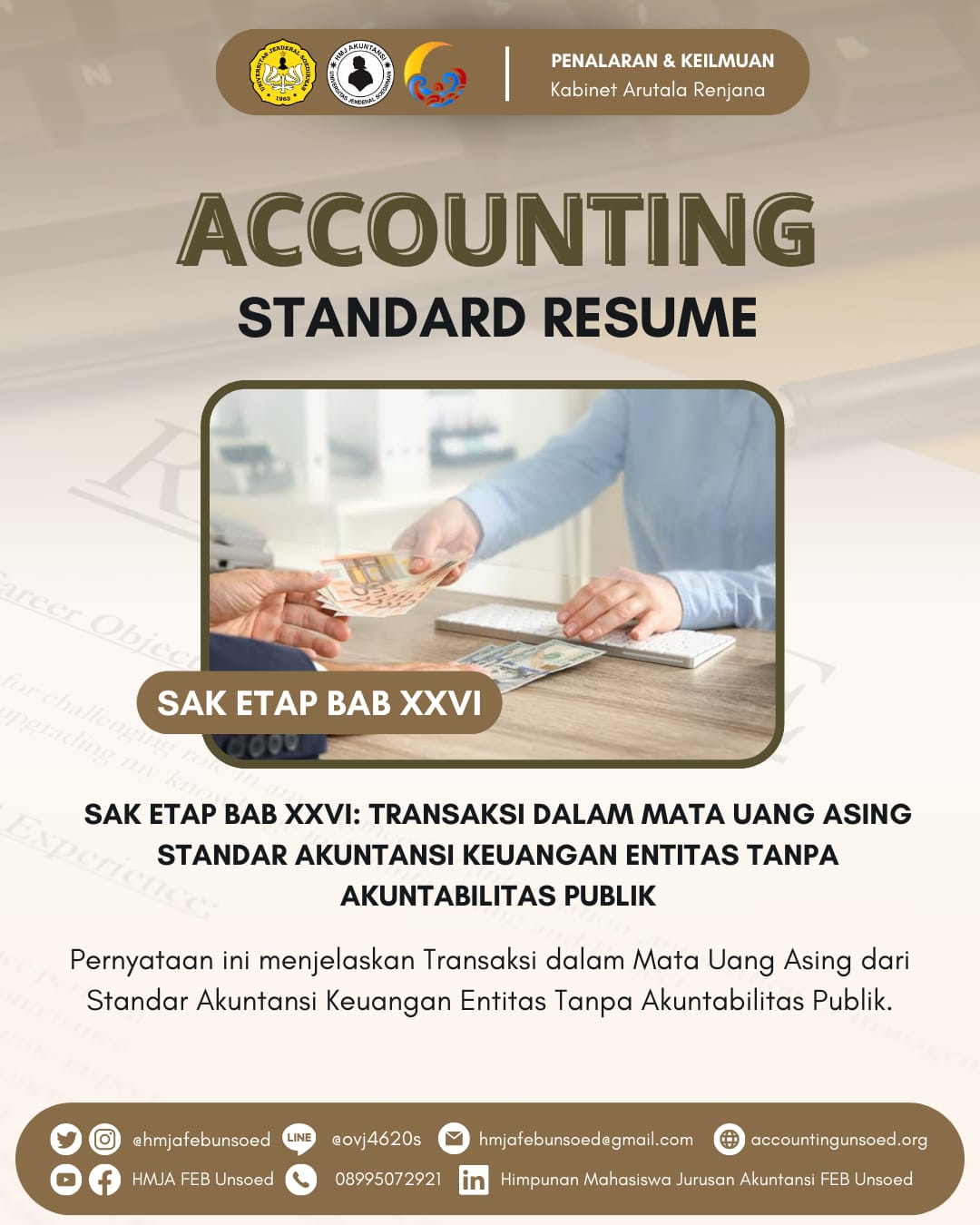 SAK ETAP BAB XXVI: TRANSAKSI DALAM MATA UANG ASING STANDAR AKUNTANSI KEUANGAN ENTITAS TANPA AKUNTABILITAS PUBLIK