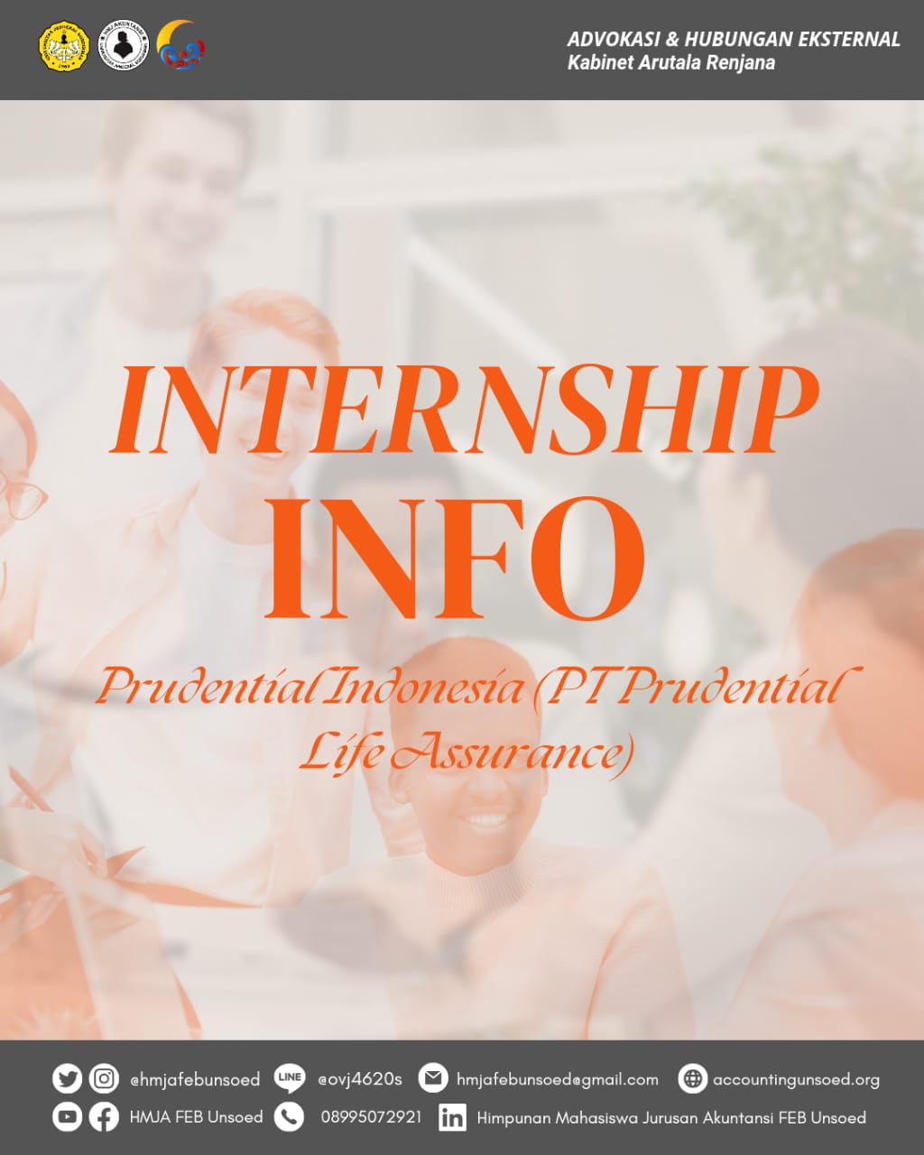 INTERNSHIP INFO (PT Prudential Life Assurance)