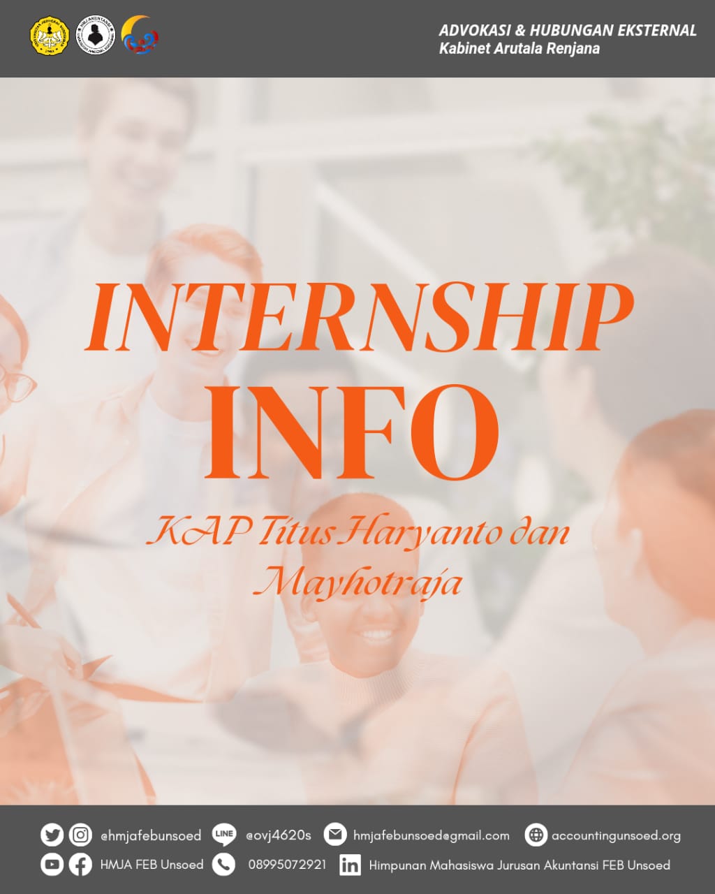 INTERNSHIP INFO (KAP Titus Haryanto dan Mayhotraja)