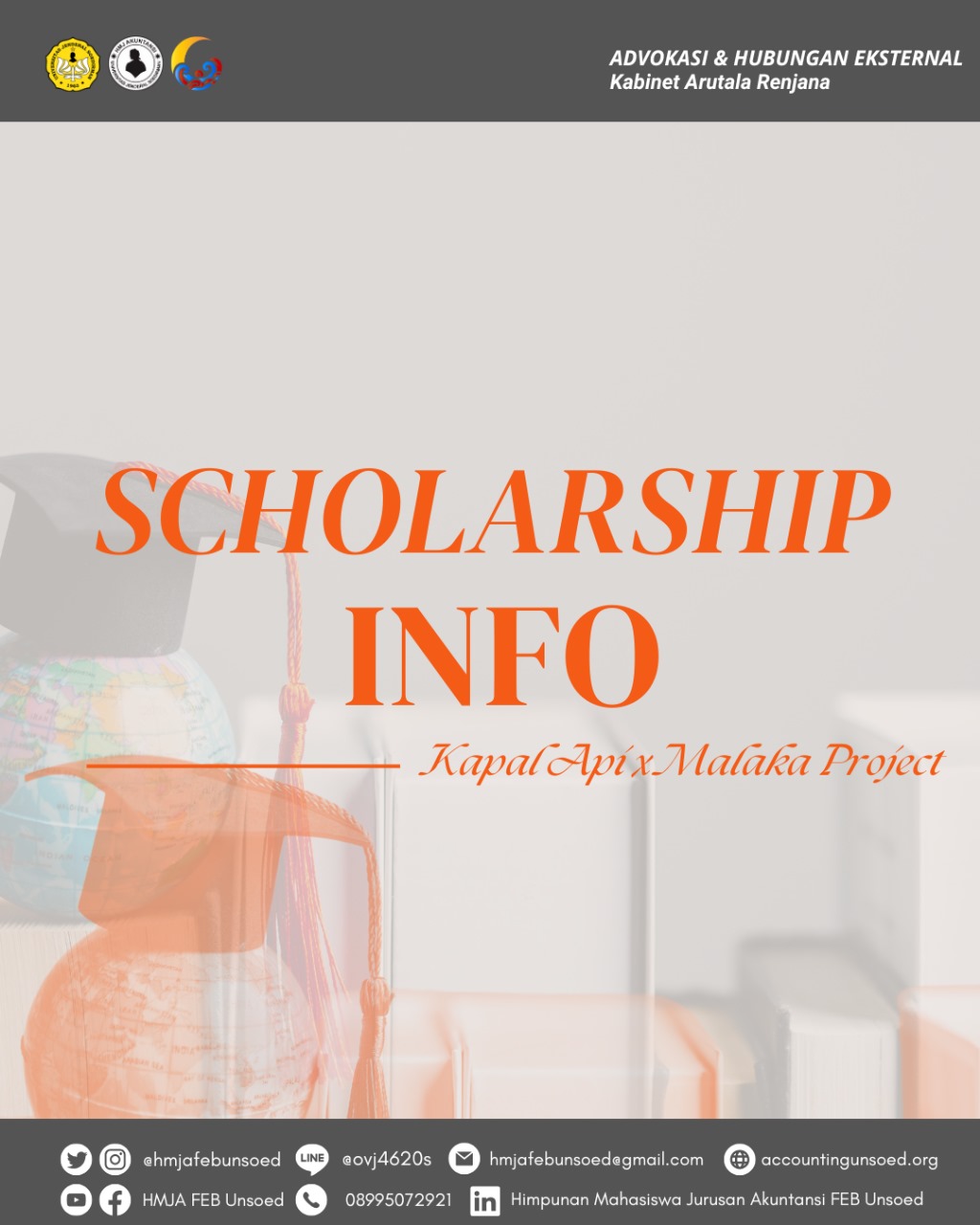 SCHOLARSHIP INFO (Beasiswa Kapal Api x Malaka Project)