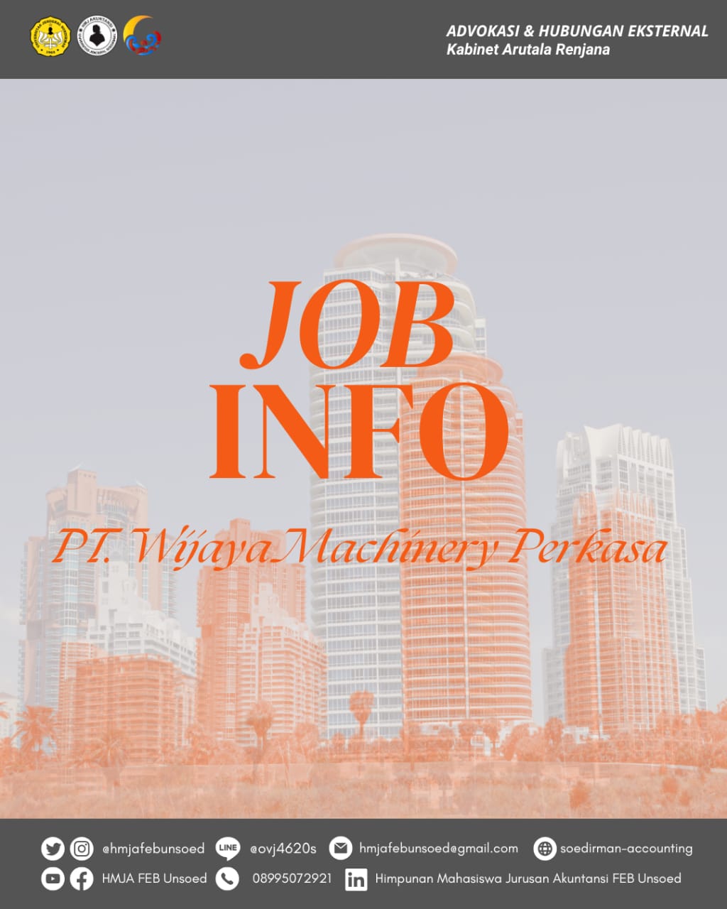 JOB INFO (PT. Wijaya Machinery Perkasa)