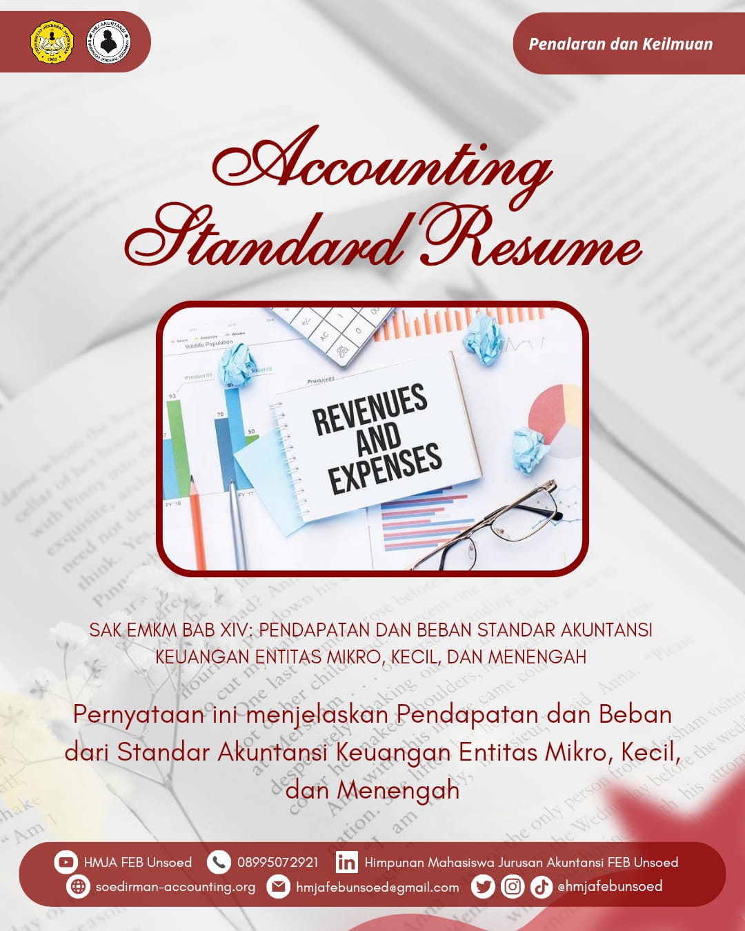 SAK EMKM – BAB XIV PENDAPATAN DAN BEBAN