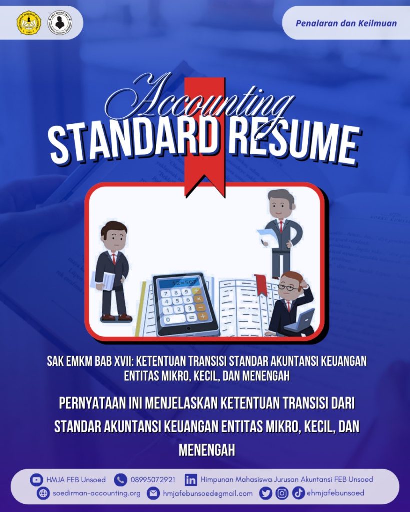 SAK EMKM – BAB XVII KETENTUAN TRANSISI