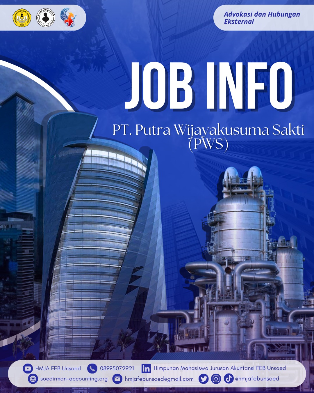 JOB INFO (PT. Putra Wijayakusuma Sakti (PWS))