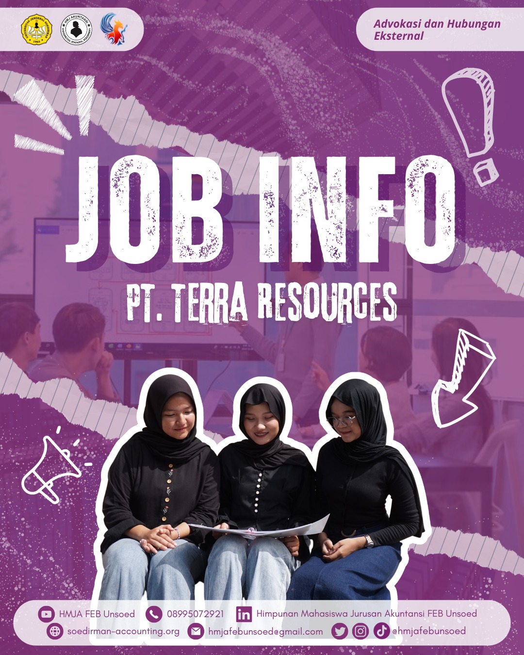 JOB INFO (PT. Terra Resources)