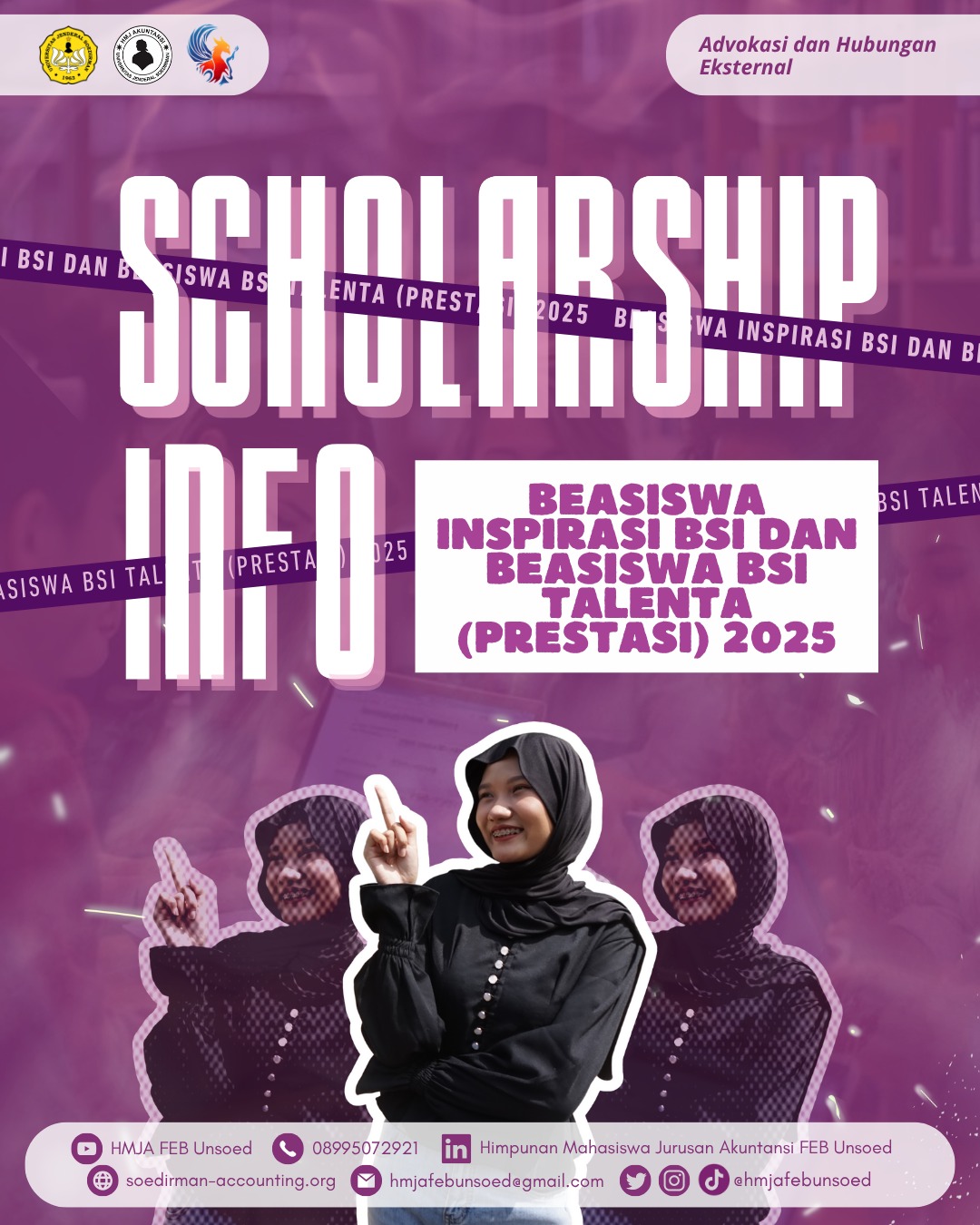SCHOLARSHIP INFO (Beasiswa Inspirasi BSI dan Beasiswa BSI Talenta (Prestasi))