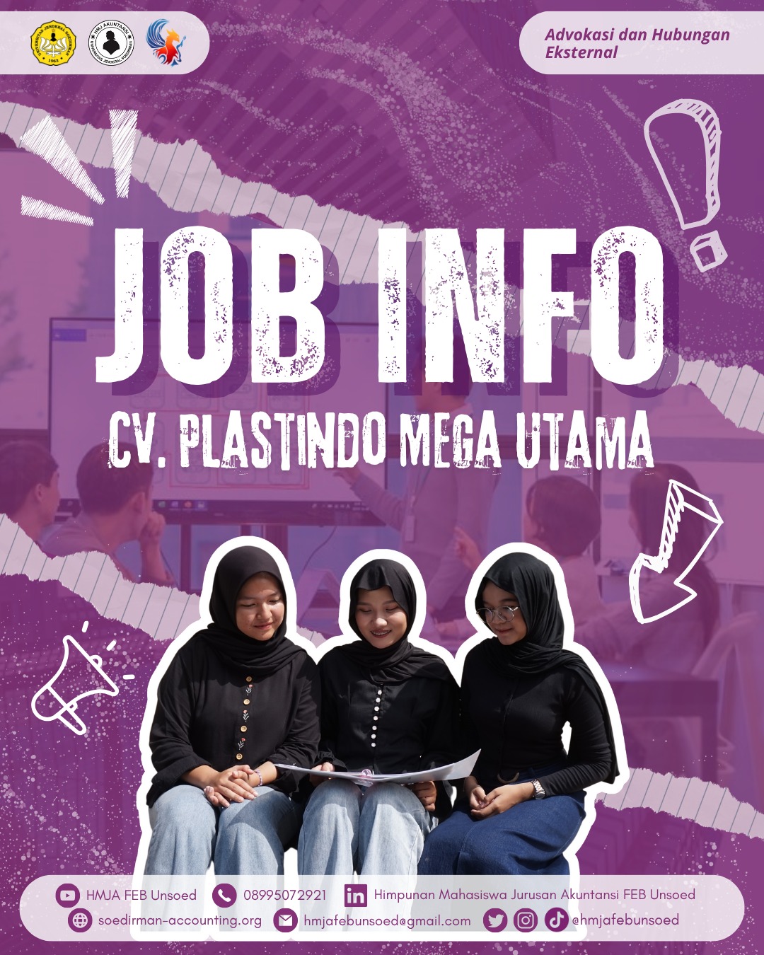 JOB INFO (CV. Plastindo Mega Utama)