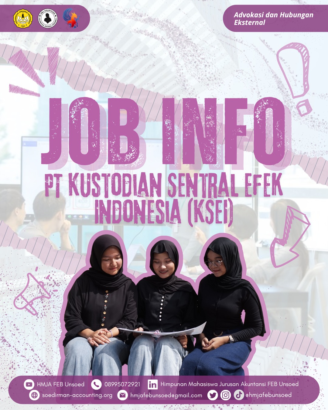 JOB INFO (PT Kustodian Sentral Efek Indonesia (KSEI))