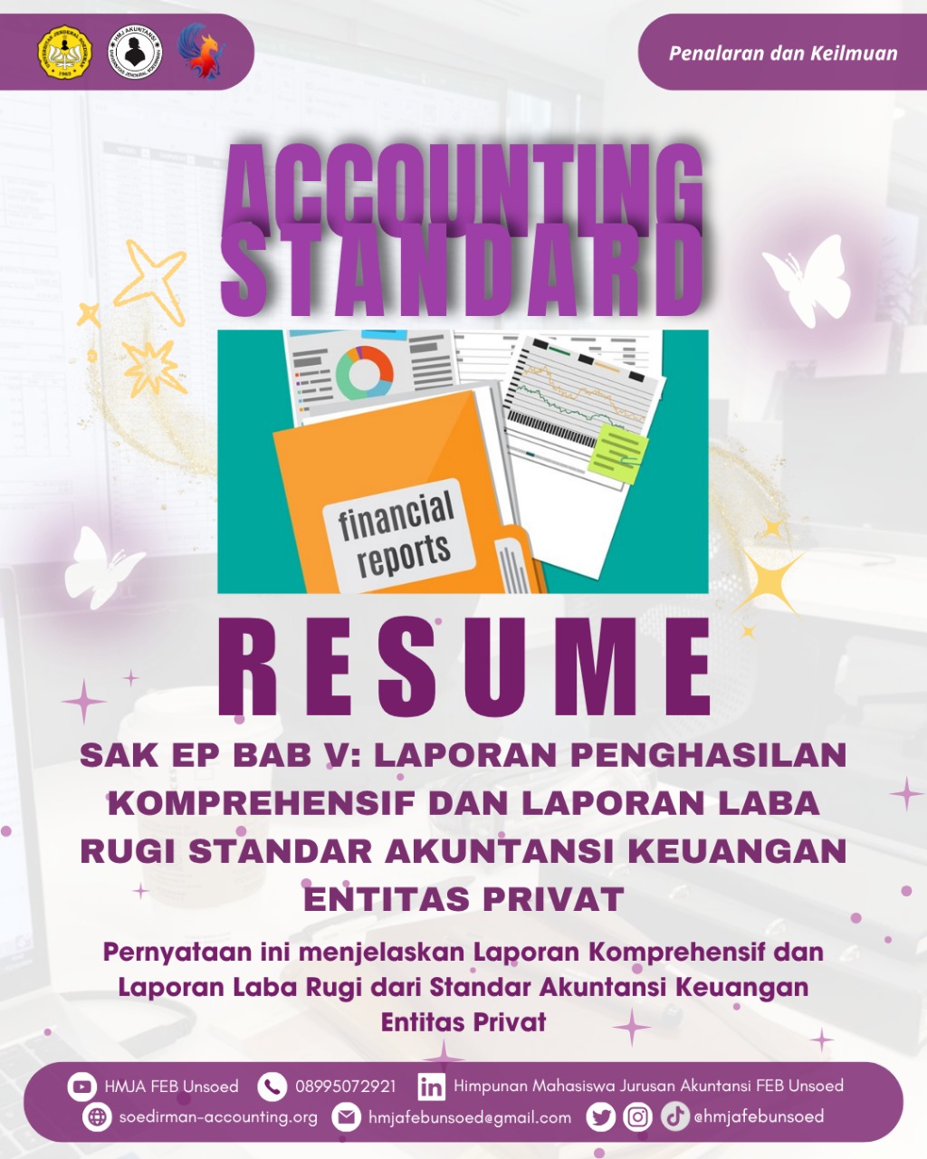 SAK EP BAB V: LAPORAN PENGHASILAN KOMPREHENSIF DAN LAPORAN LABA RUGI STANDAR AKUNTANSI KEUANGAN ENTITAS PRIVAT