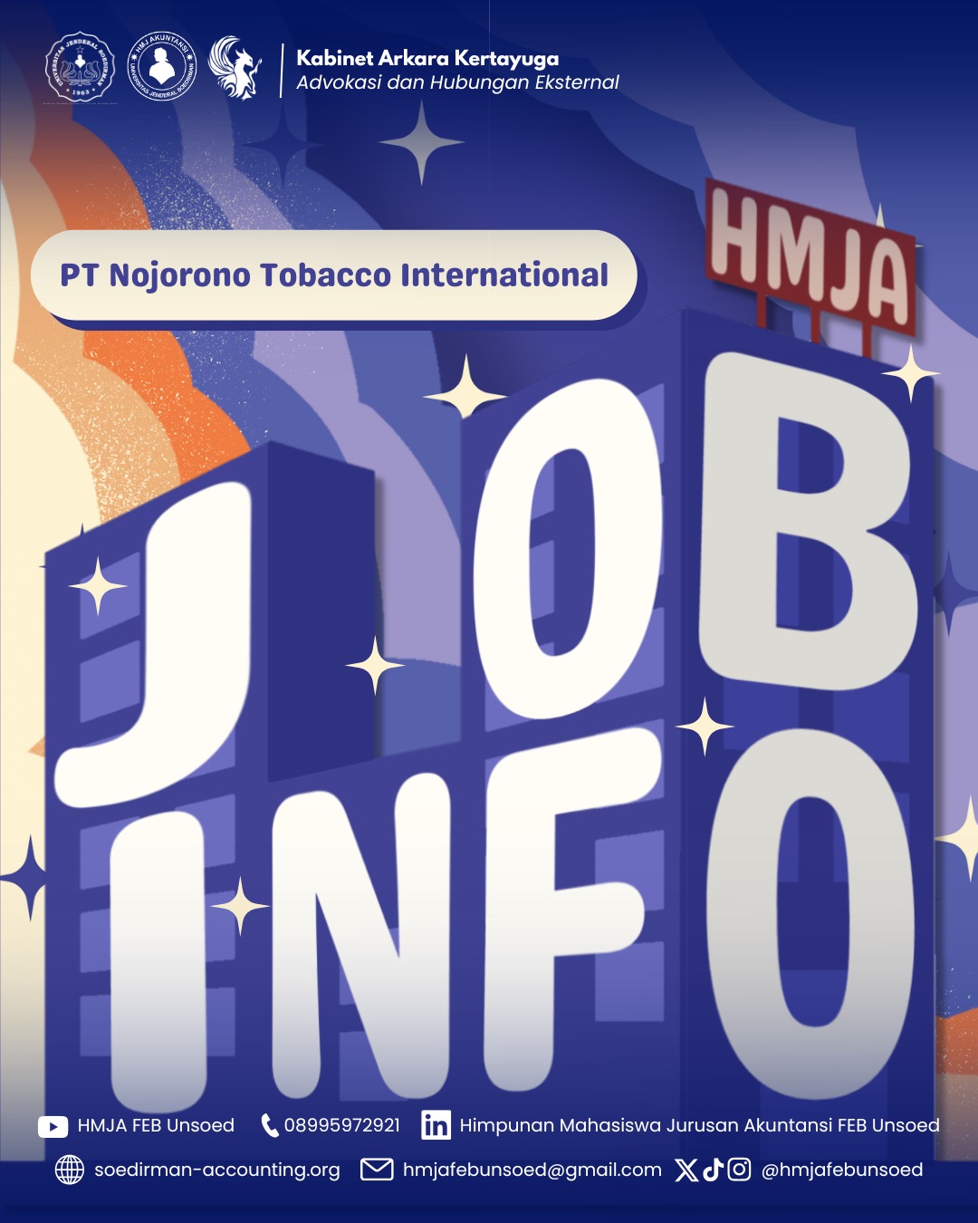JOB INFO (PT Nojorono Tobacco International)