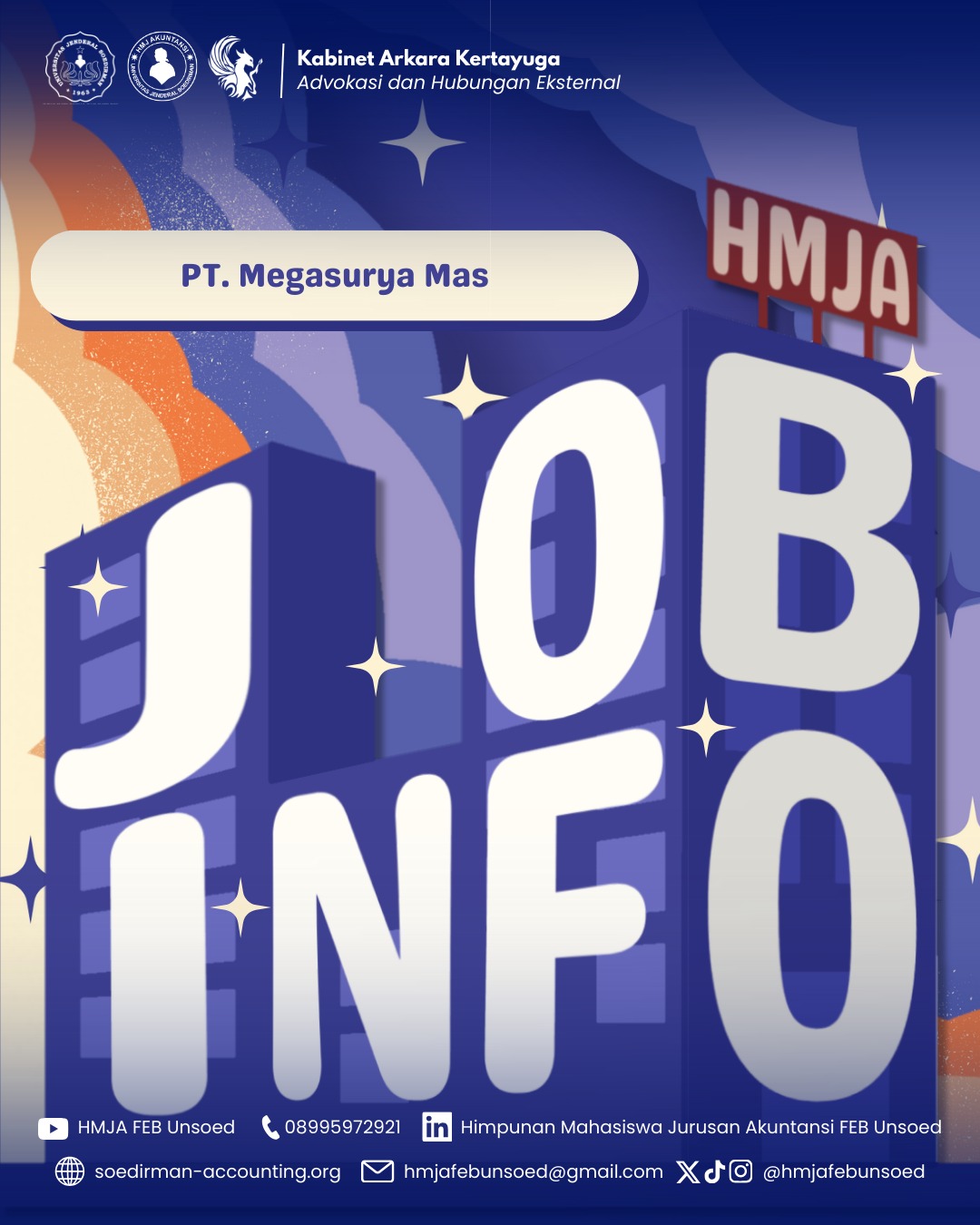 JOB INFO (PT. Megasurya Mas)